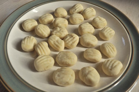 gnocchi ready for boiling