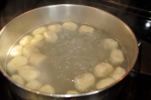 gnocchi floating to the top
