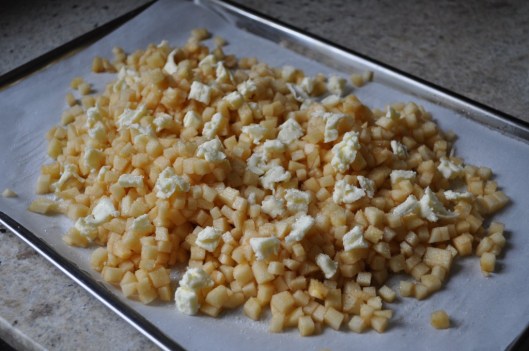 Apples ready for roasting