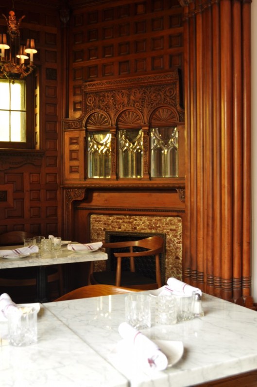 Interior of Osteria dei Ganzi