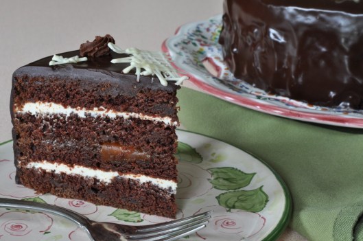 Triple Chocolate Star Cake