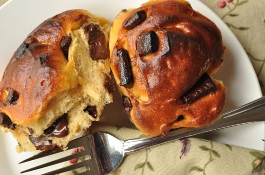 Sweet Potato-Chocolate Buns