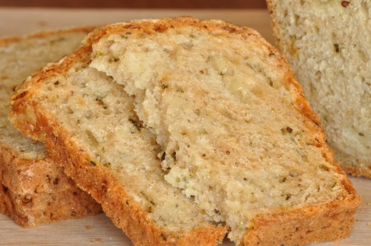 A Slice of Gougere Bread