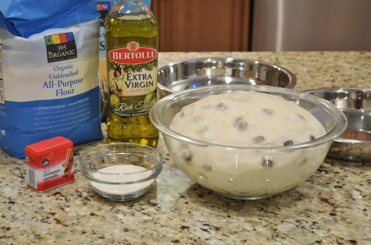 Cinnamon-Raisin Focaccia Dough