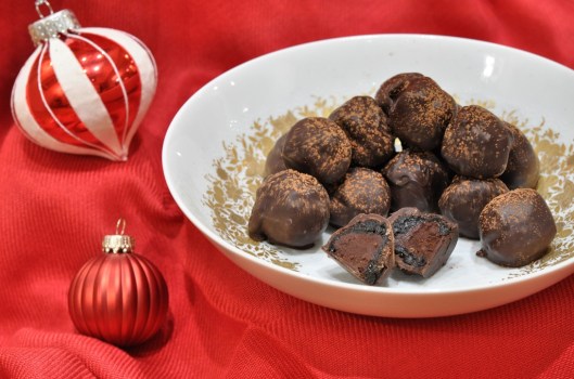 Ganache-Stuffed Prunes