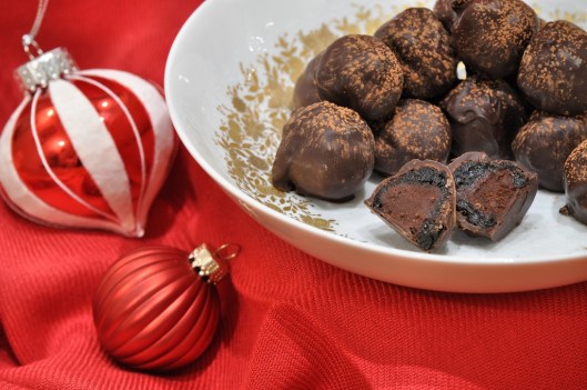 Grand Marnier-Prune Truffles