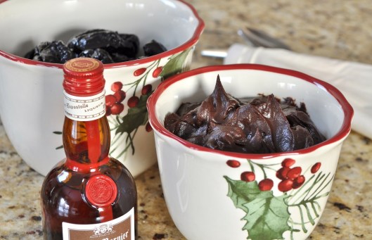 Ingredients for Chocolate-Stuffed Prunes