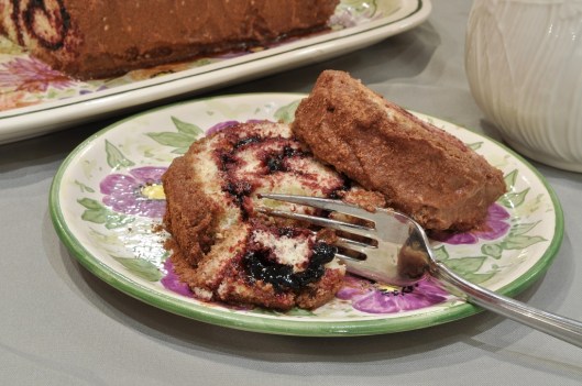 A Slice of Maple-Chocolate Roulade