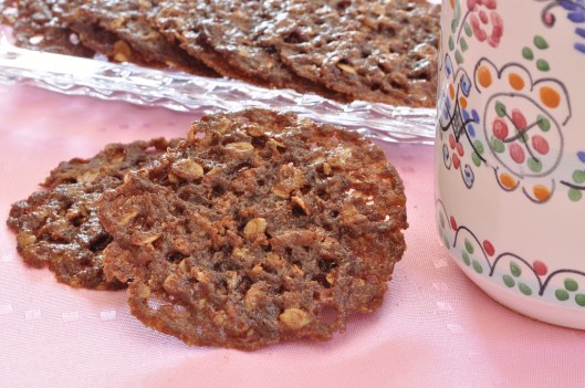 Cocoa-Caraway Oat Tuiles