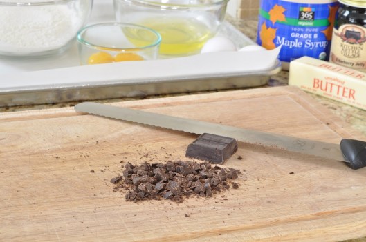 Prep for Maple-Chocolate Roulade