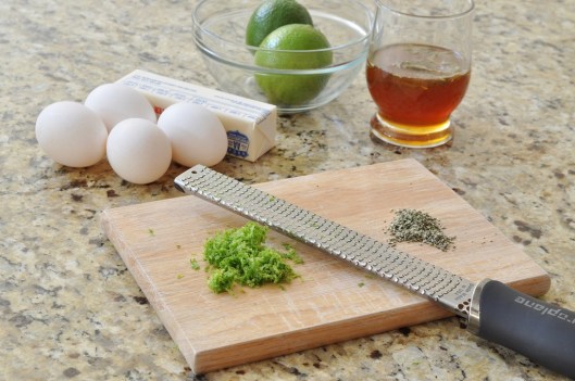 Prep for Rosemary-Lime Zeppole