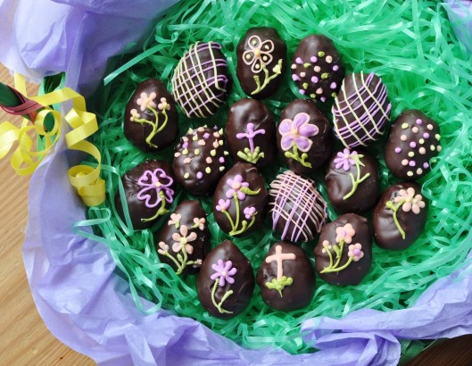 Coconut Easter Egg Basket