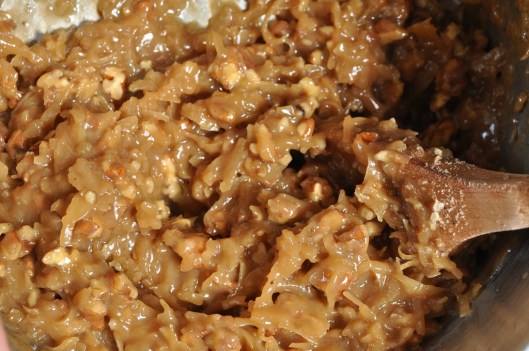 Eggless Coconut-Pecan Frosting