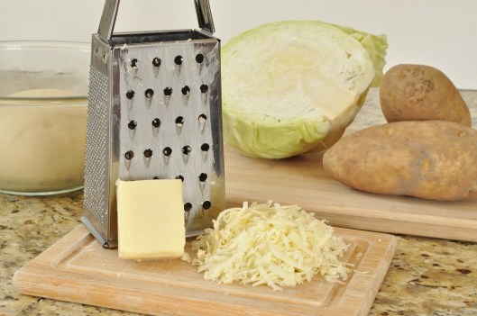 Grated Cheddar
