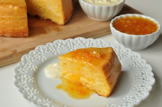 Dried Apricot Souffle Cake