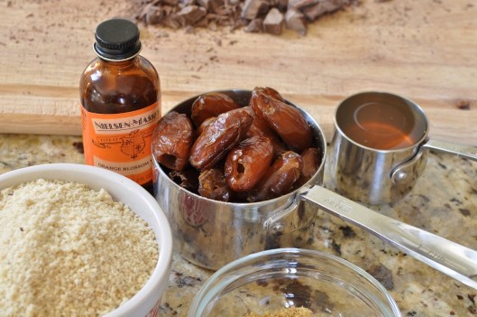 Dates, honey, and orange blossom water