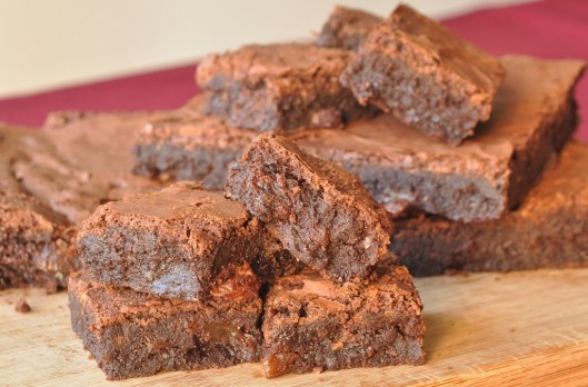 A Taste of Dreams  Sultana-Amaretto Gluten-free Brownie