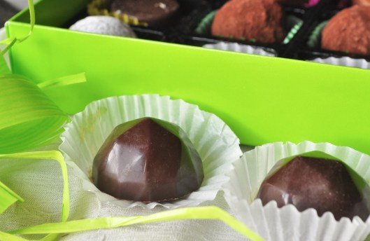 Coconut-Sea Salt Caramel Truffle
