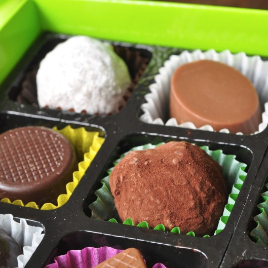 Dark Chocolate Calvados Truffle