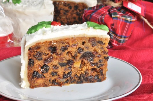 Traditional British Christmas Cake