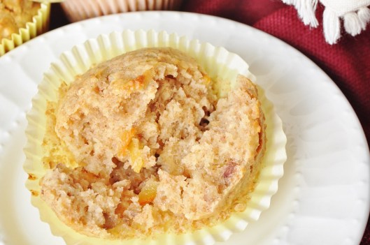 An Oat-Pecan Marmalade Muffin