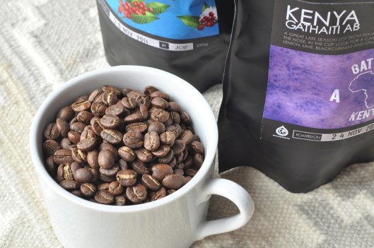 Freshly Roasted Coffee Beans