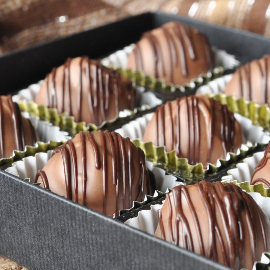 Truffles with Coffee-Infused Cointreau Ganache