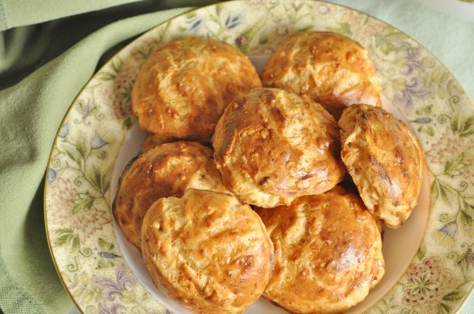 Burnished Chive-Gruyere Gougeres