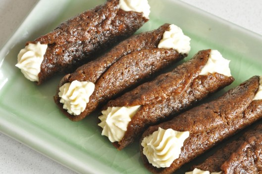 Cream-Filled Brandy Snaps