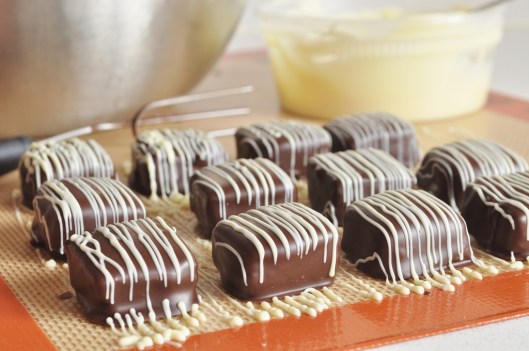 Homemade Marzipan Squares