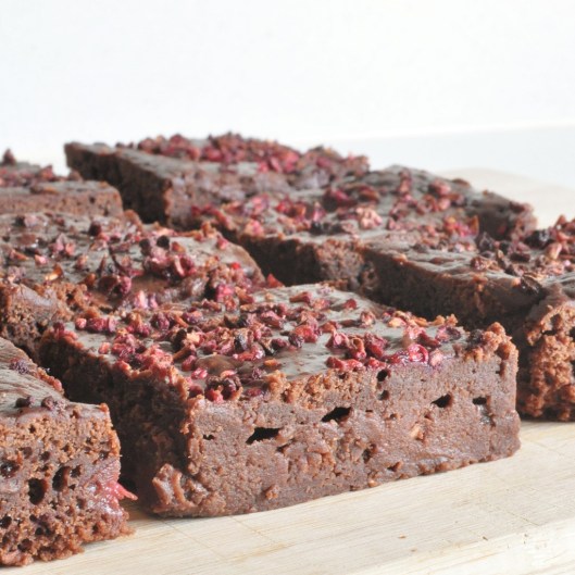 Sugar-free Raspberry Brownies