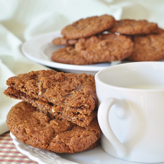 Pecan-Coconut Slapjacks with Milk